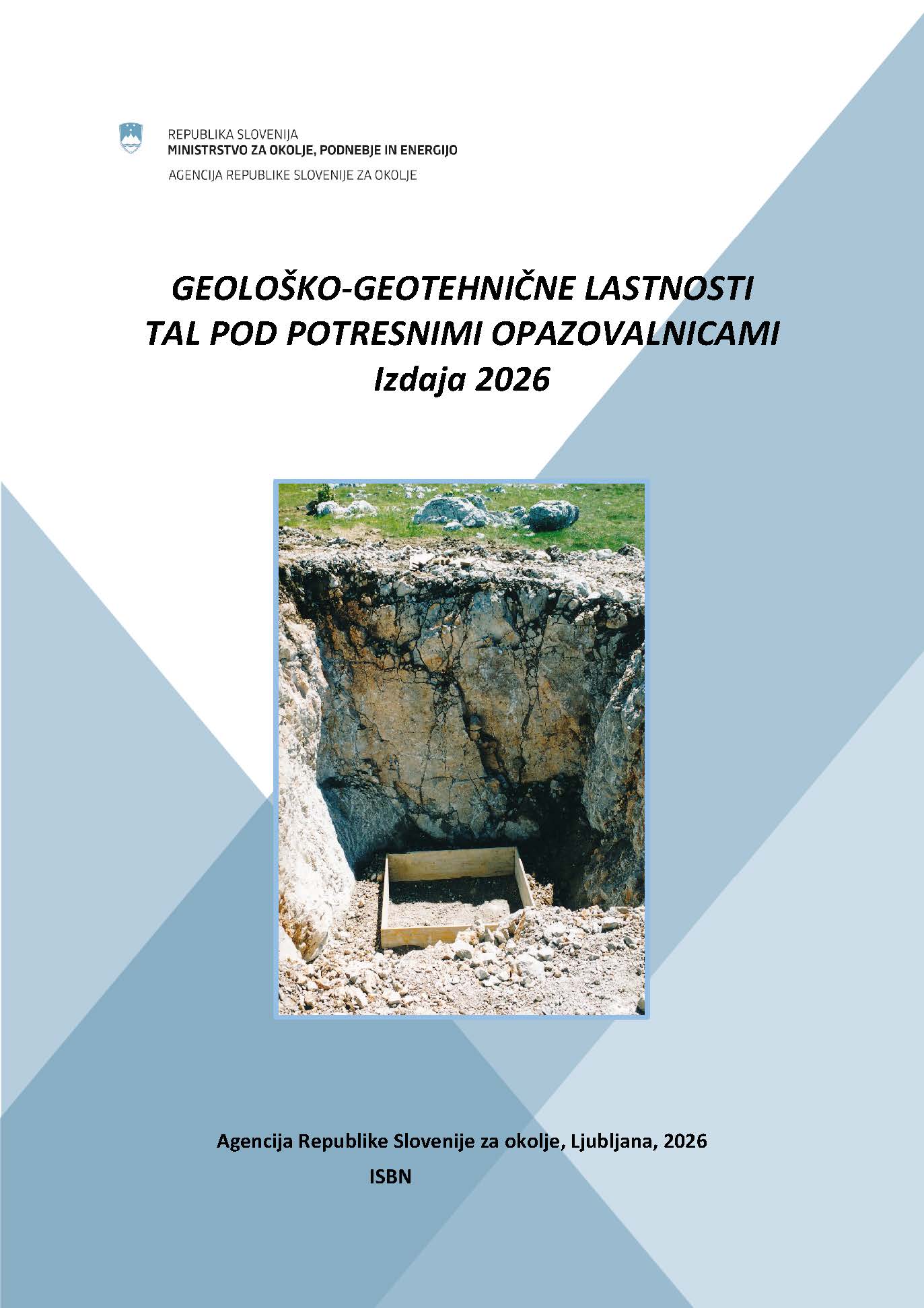 Zupančič in Kuhar - Geološko-geotehnične lastnosti tal pod potresnimi opazovalnicami